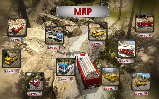 Off­Road Extreme Truck Driving android App screenshot 2