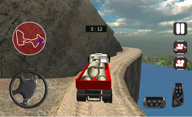 Off­Road Extreme Truck Driving android App screenshot 4