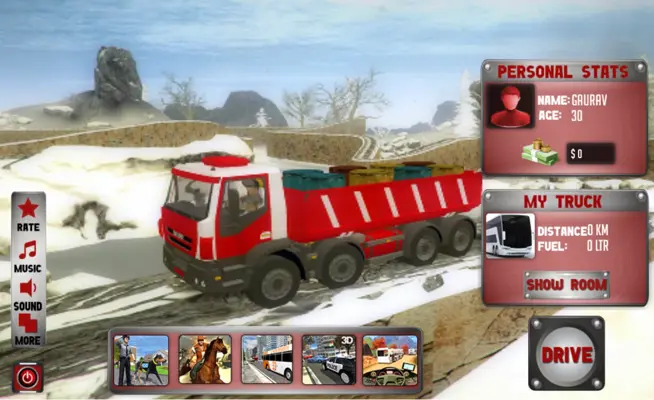 Off­Road Extreme Truck Driving android App screenshot 7